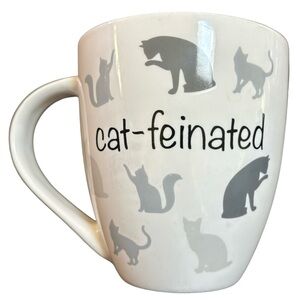 Cat-feinated THL Cat Mug Tea Cup Coffee Drinker Mug LIKE NEW